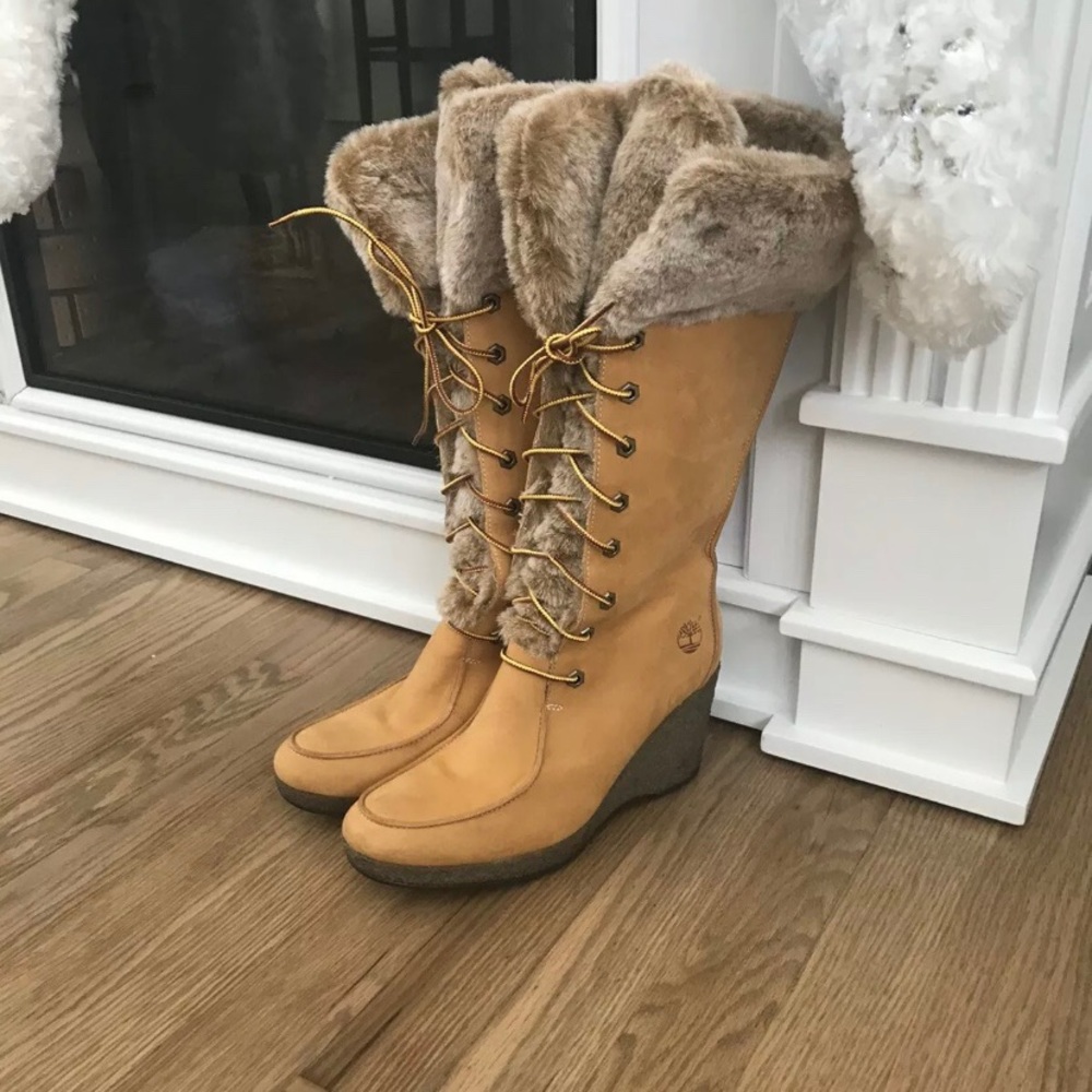 Timberland boots size 8. EUC